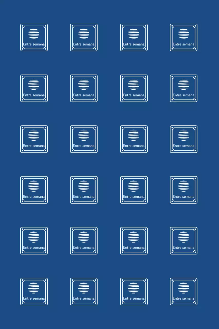 Saludos de Chuseok con bordes tradicionales y una luna flotante