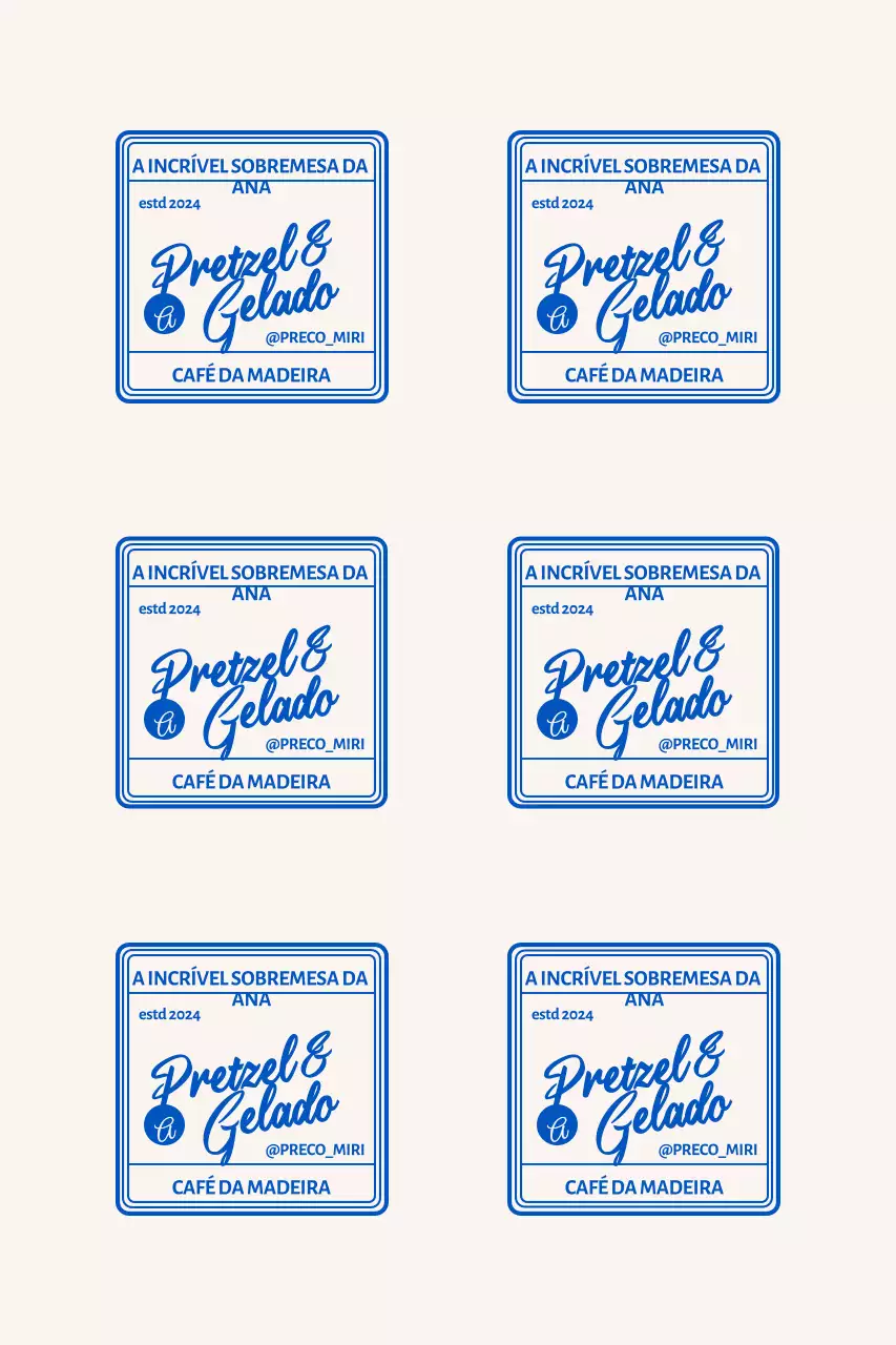 Branding do Modern Frame Cafe