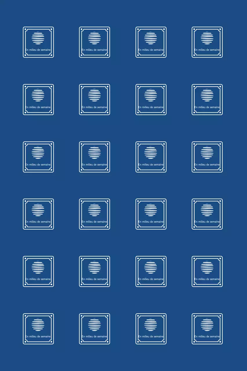 Salutations de Chuseok avec des bordures traditionnelles et une lune flottante