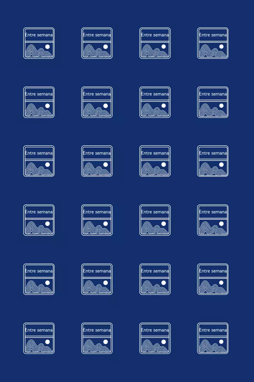 Saludos tradicionales de Chuseok con marco dividido