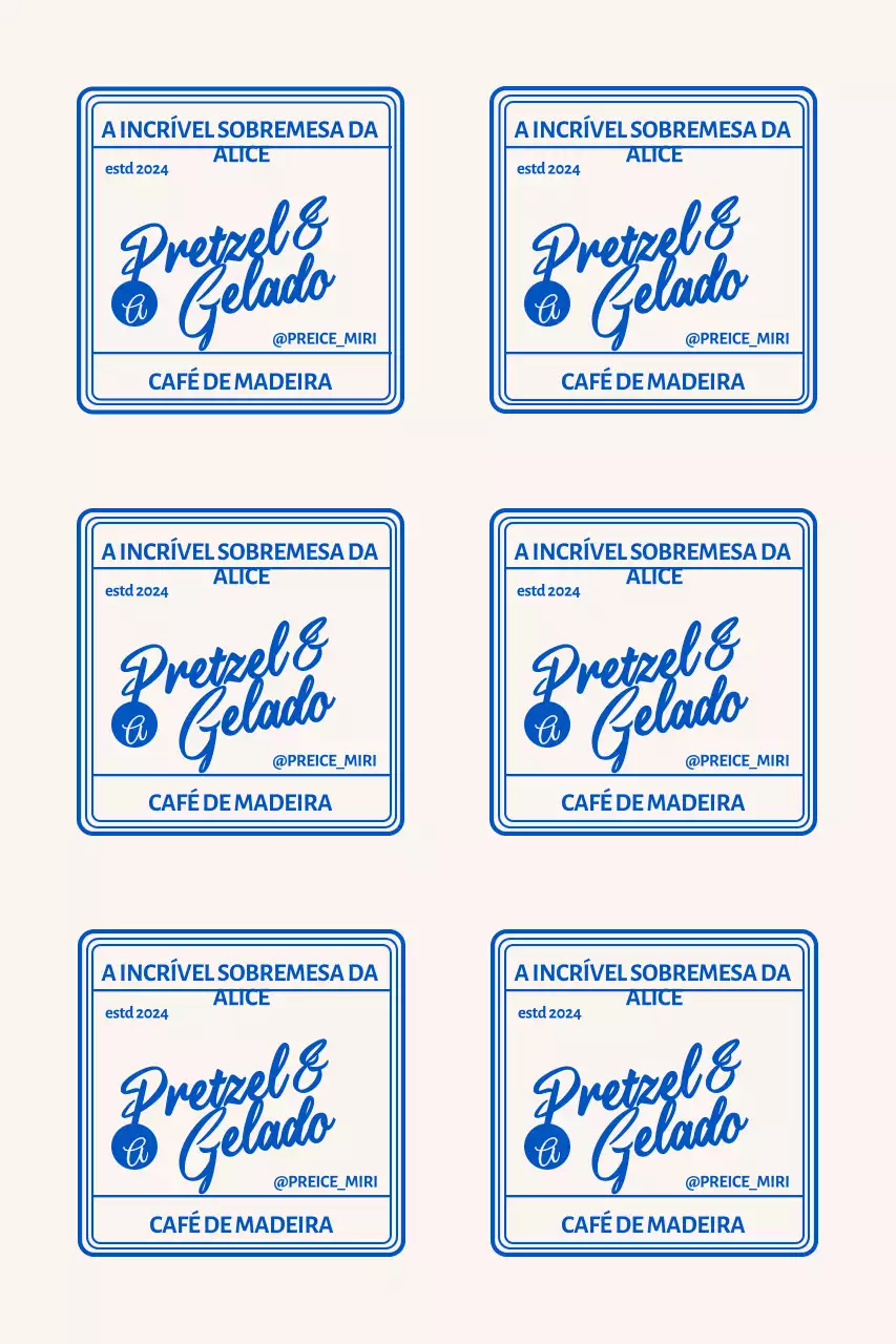 Branding do Modern Frame Cafe