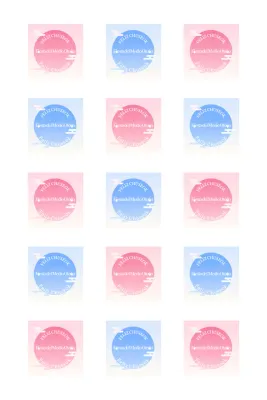 Saludos tradicionales de Chuseok con degradado