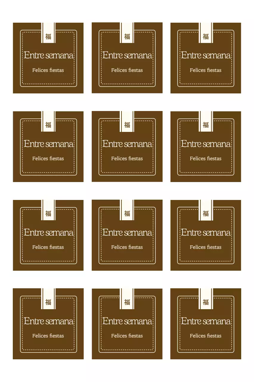 Un saludo tranquilo de Chuseok con un toque tradicional.