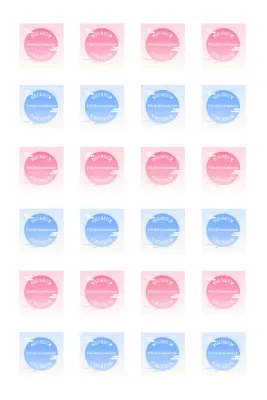 Salutations traditionnelles de Chuseok en dégradé