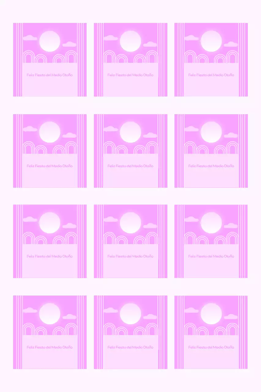 Saludos festivos con fondo degradado y patrón tradicional.