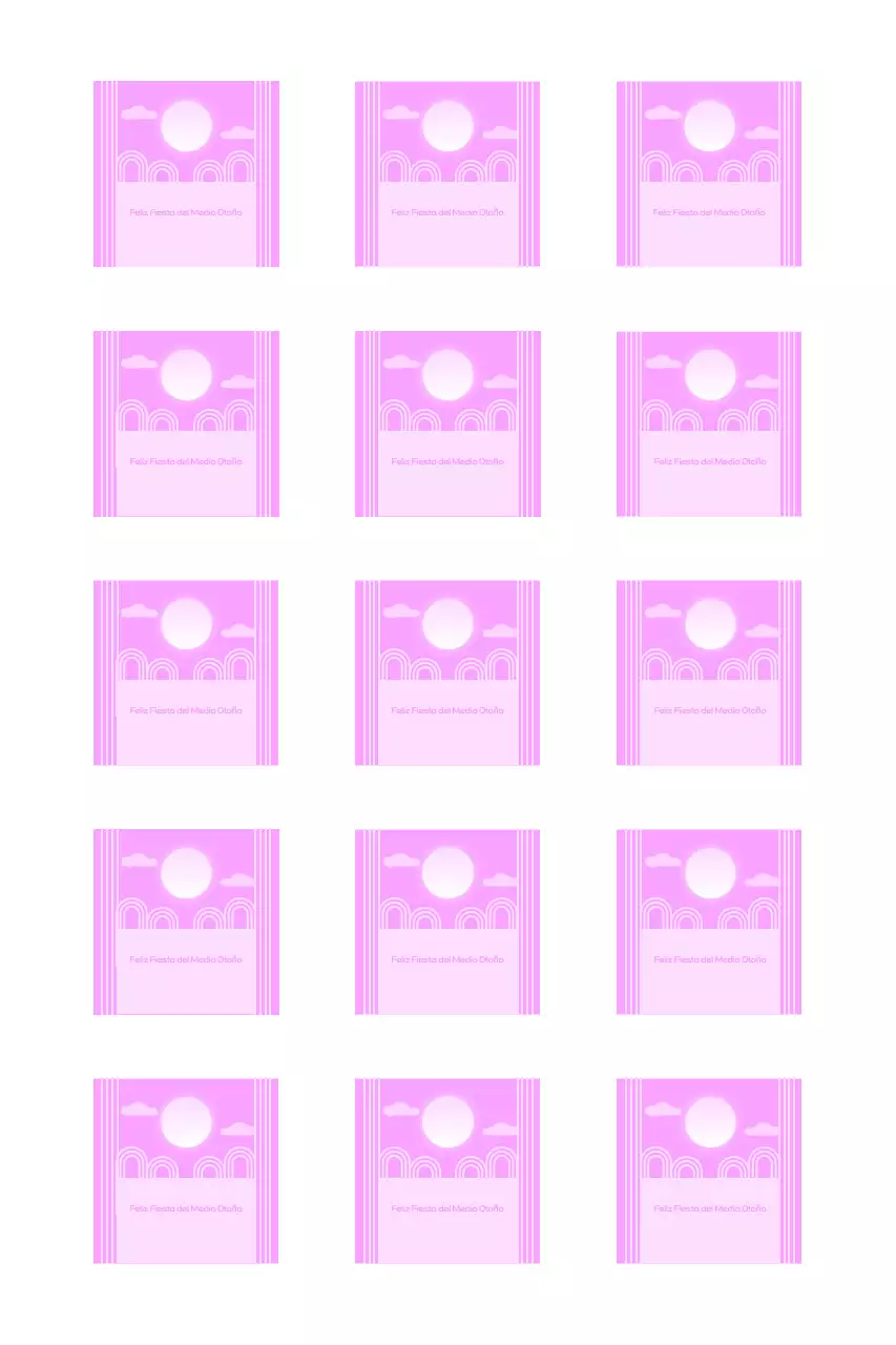 Saludos festivos con fondo degradado y patrón tradicional.