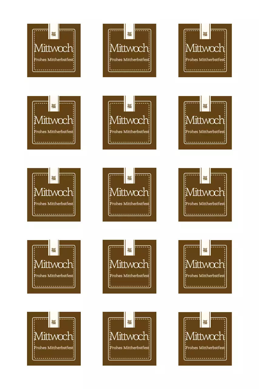 Eine ruhige Chuseok-Begrüßung mit traditionellem Flair