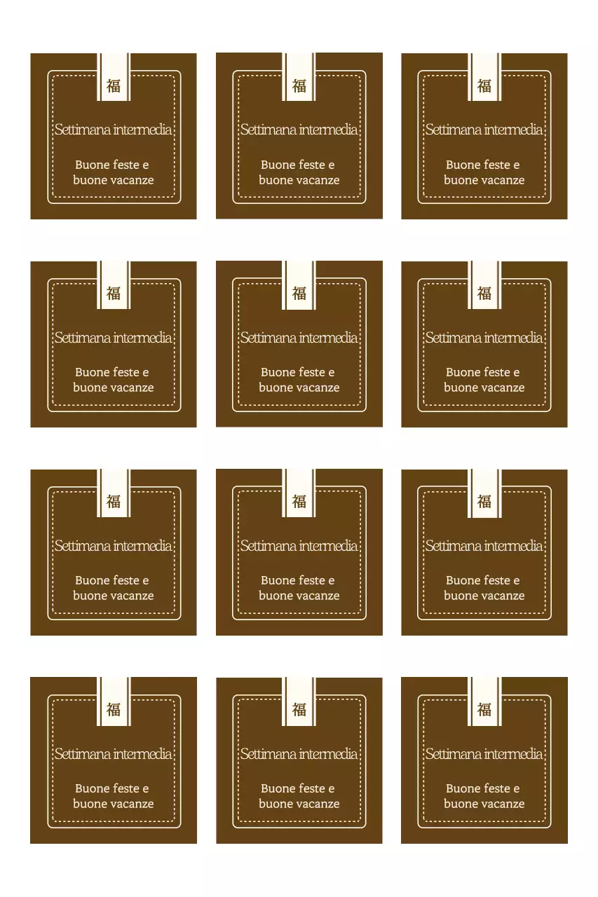 Un saluto Chuseok calmo con un tocco tradizionale