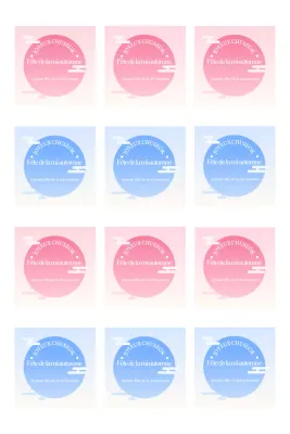 Salutations traditionnelles de Chuseok en dégradé