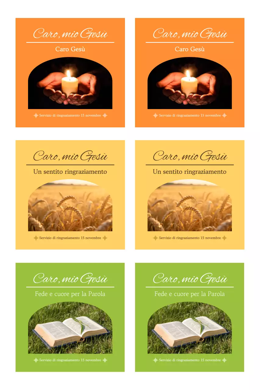 Guida semplice al servizio del Ringraziamento con foto