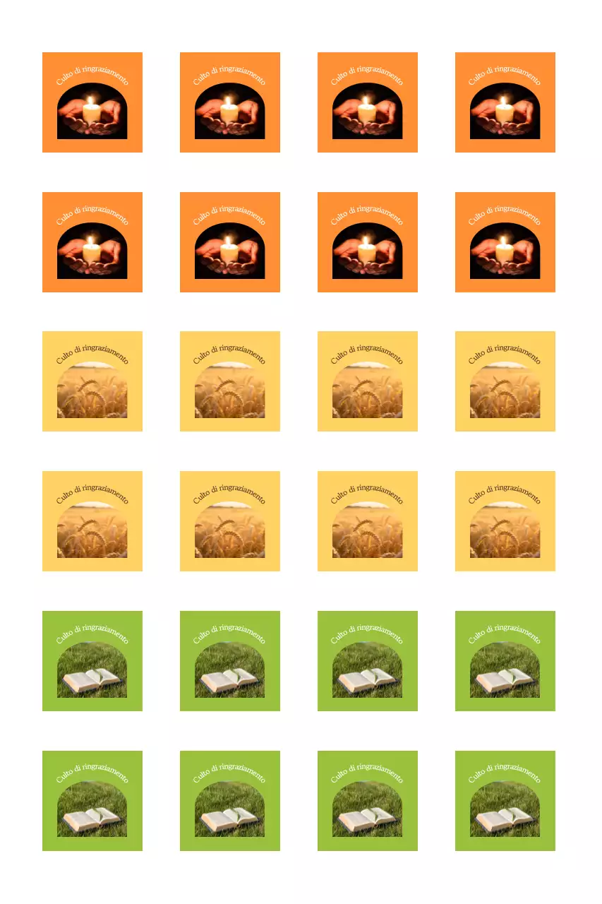 Guida semplice al servizio del Ringraziamento con foto