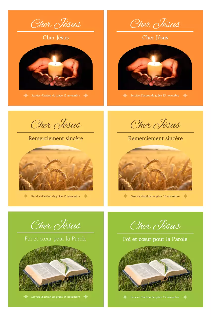 Guide simple pour un service de Thanksgiving avec photos