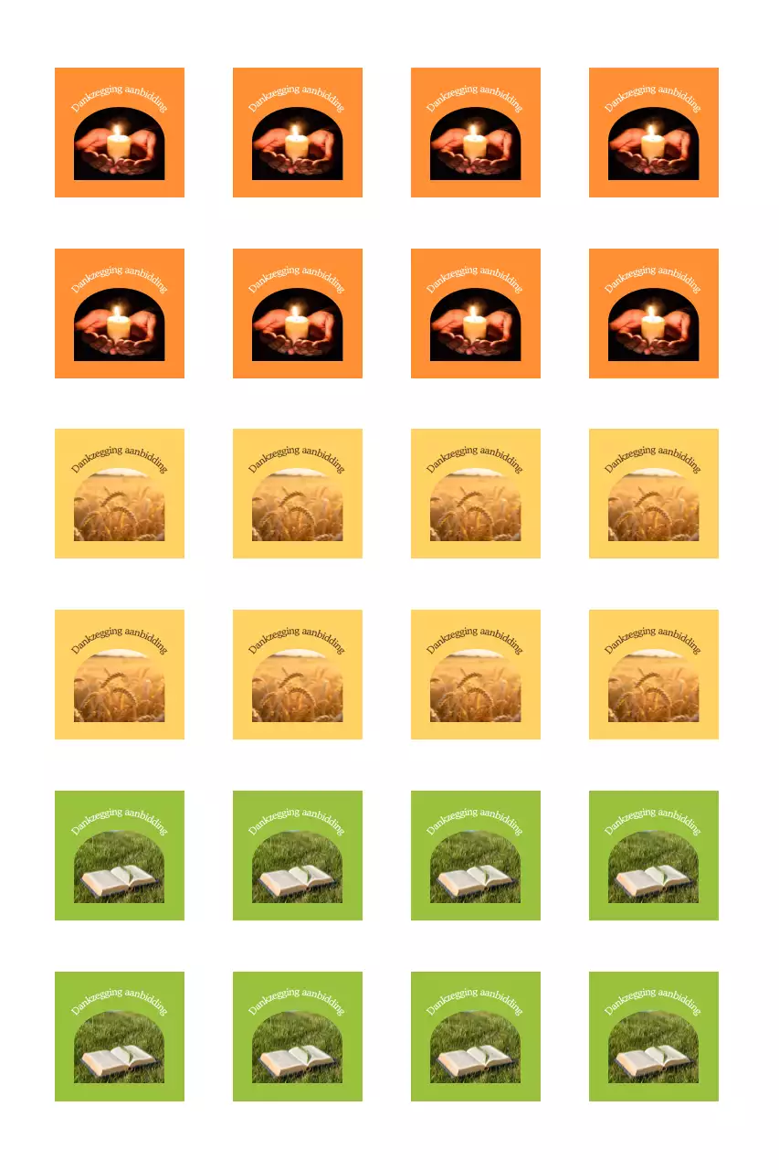 Foto Eenvoudige Thanksgiving-servicegids