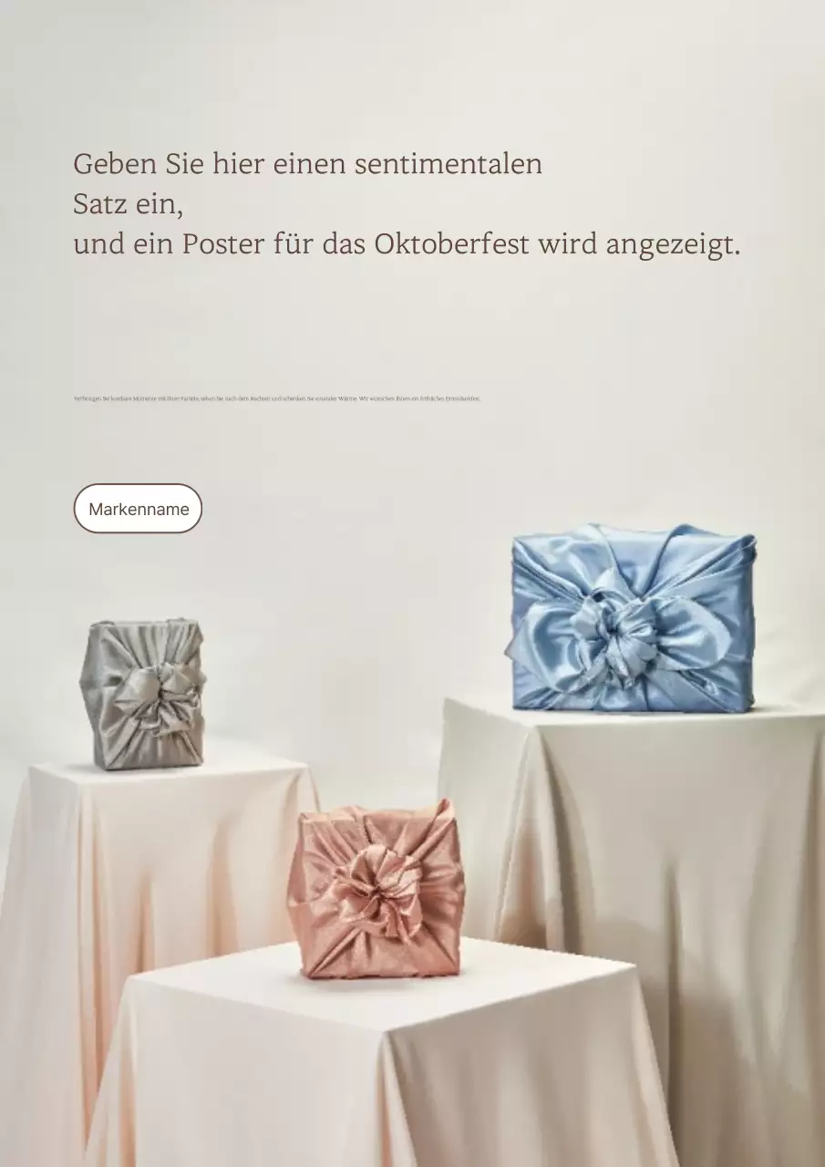 Beiges traditionelles Geschenkset Rabatt Chuseok