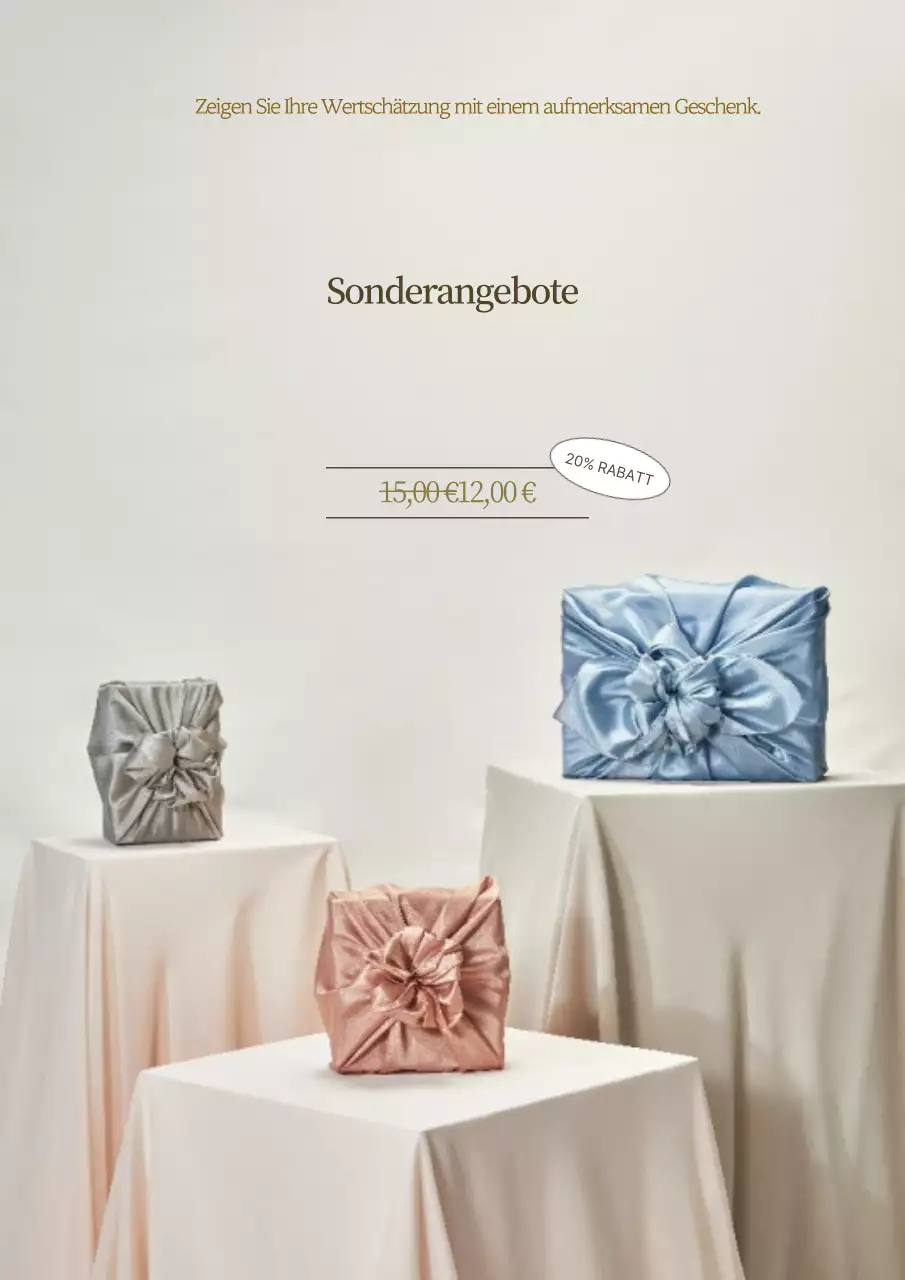 Beiges traditionelles Geschenkset Rabatt Chuseok