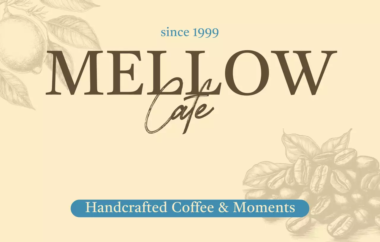 ベージュ レトロ カフェ シール おしゃれ