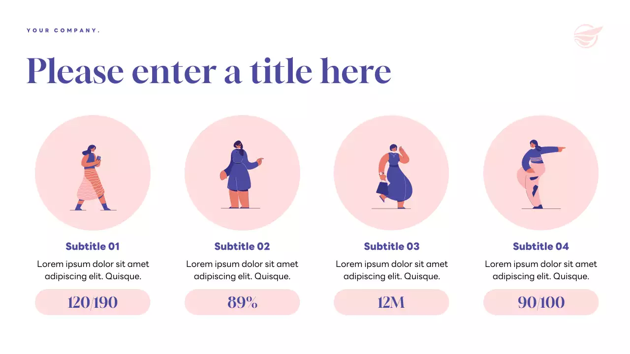 Purple Modern Health Newsletter Presentation