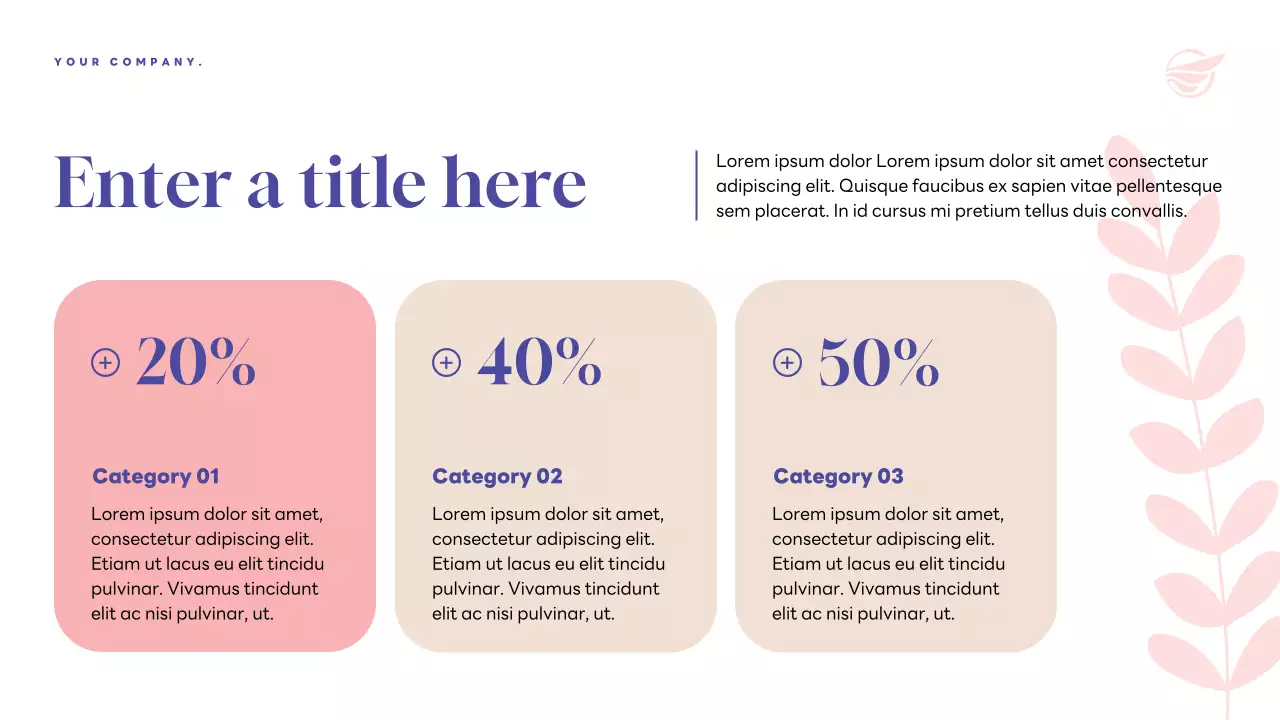 Purple Modern Health Newsletter Presentation