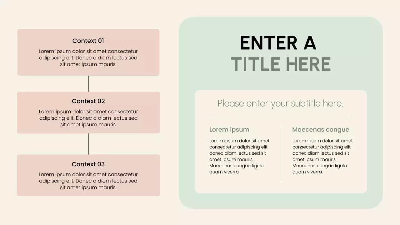 green modern research proposal document