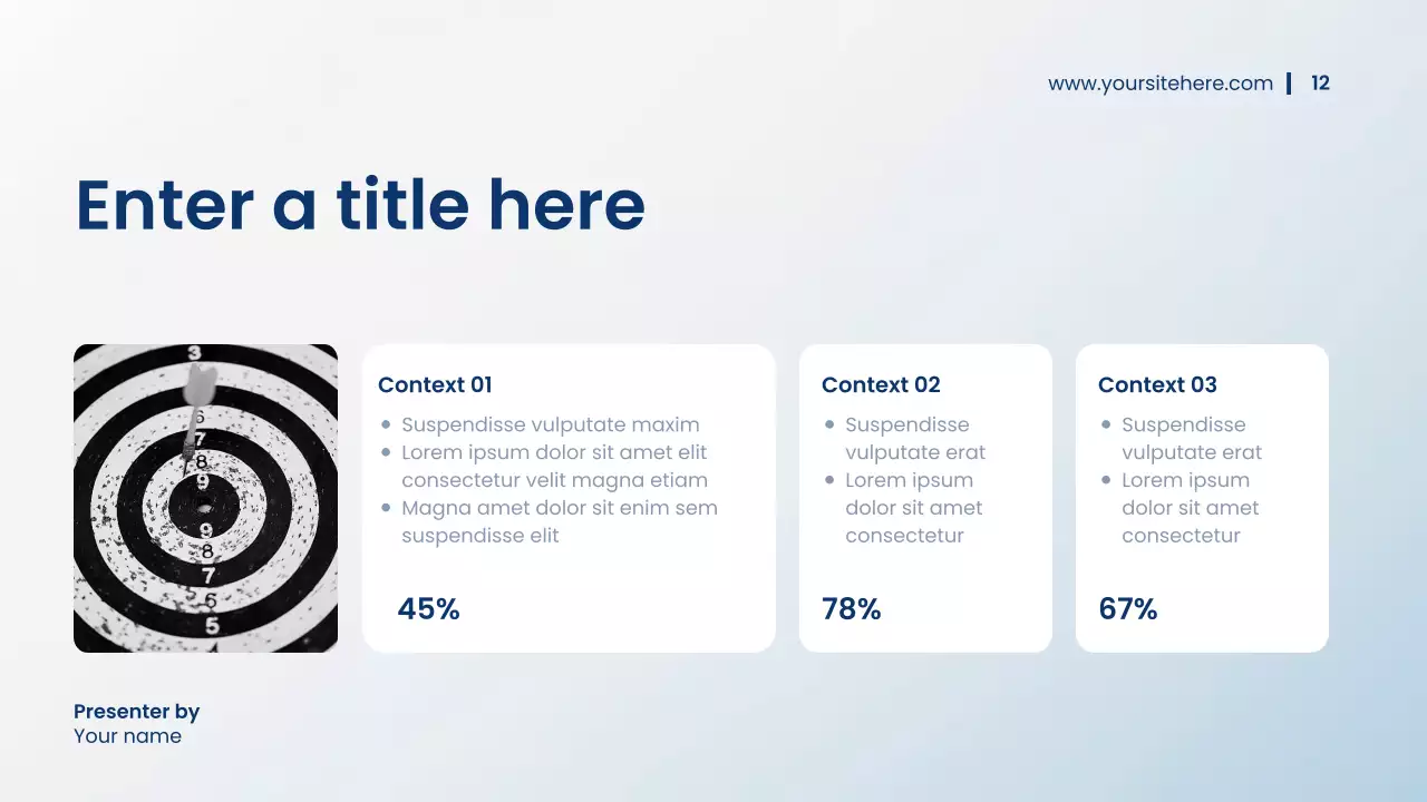 Blue Modern Financial Plan Presentation