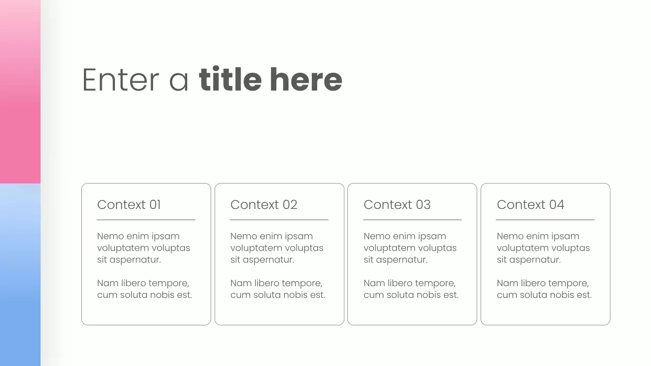 pink modern health presentation