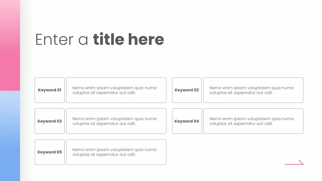 pink modern health presentation