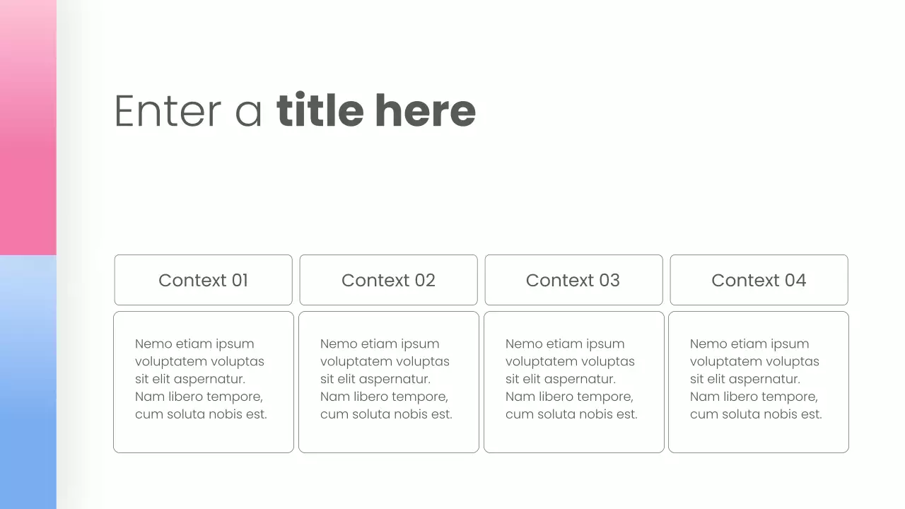 pink modern health presentation