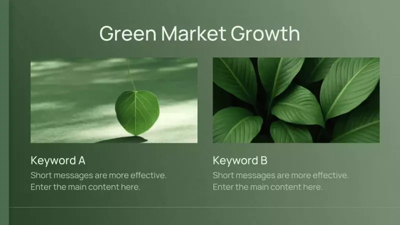 Green Minimal Brand Strategy Proposal Presentation