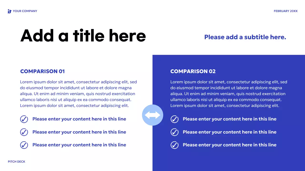 Blue Modern Sales Pitch Presentation