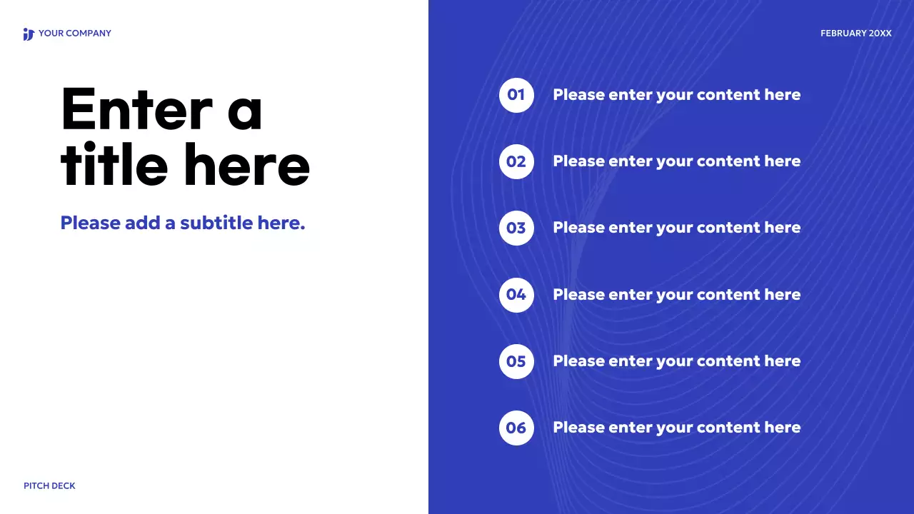 Blue Modern Sales Pitch Presentation