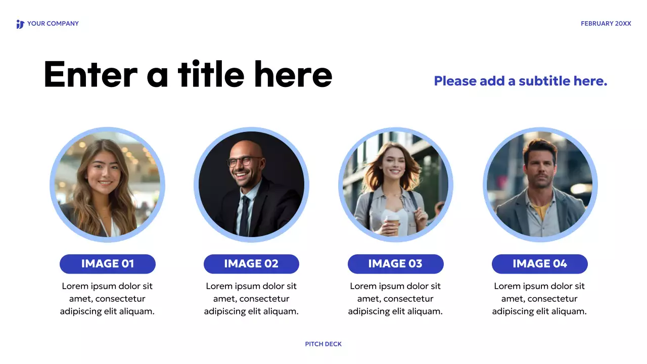 Blue Modern Sales Pitch Presentation