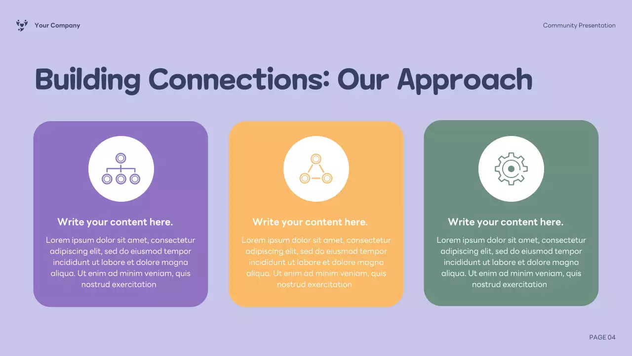 Purple Illustration Inclusive Community Presentation