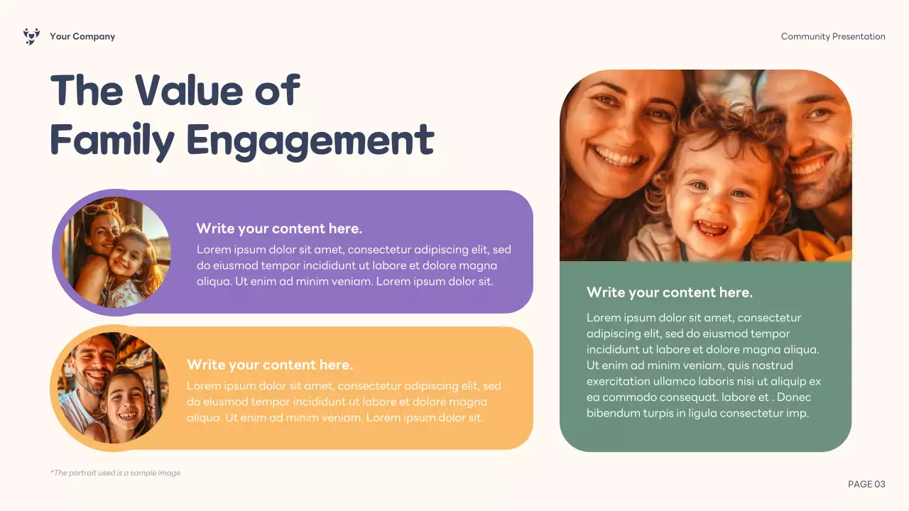 Purple Illustration Inclusive Community Presentation