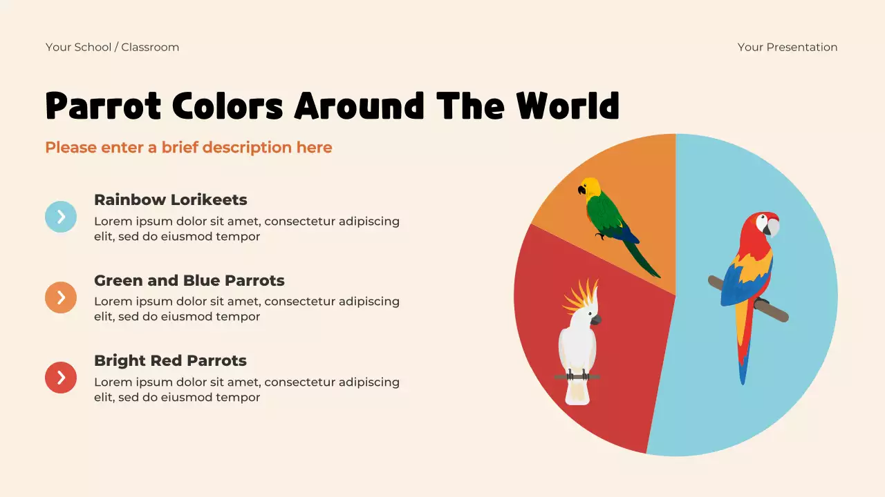 Blue Playful Animals Adventure Presentation