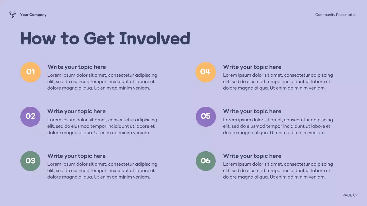 Purple Illustration Inclusive Community Presentation