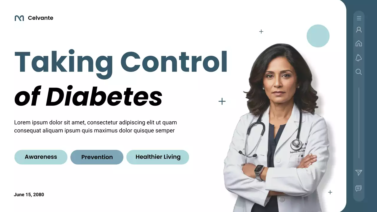 blue modern diabetes guide