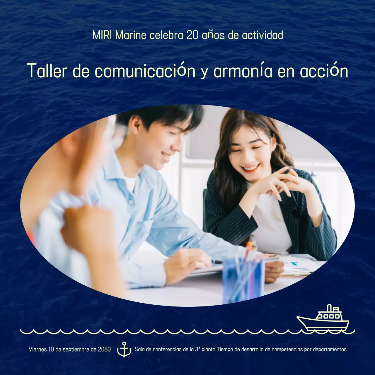 Guía del taller moderno azul