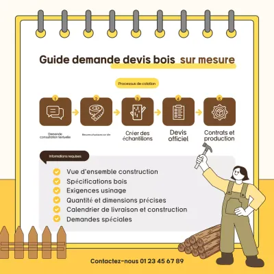 Guide d'architecture simple jaune
