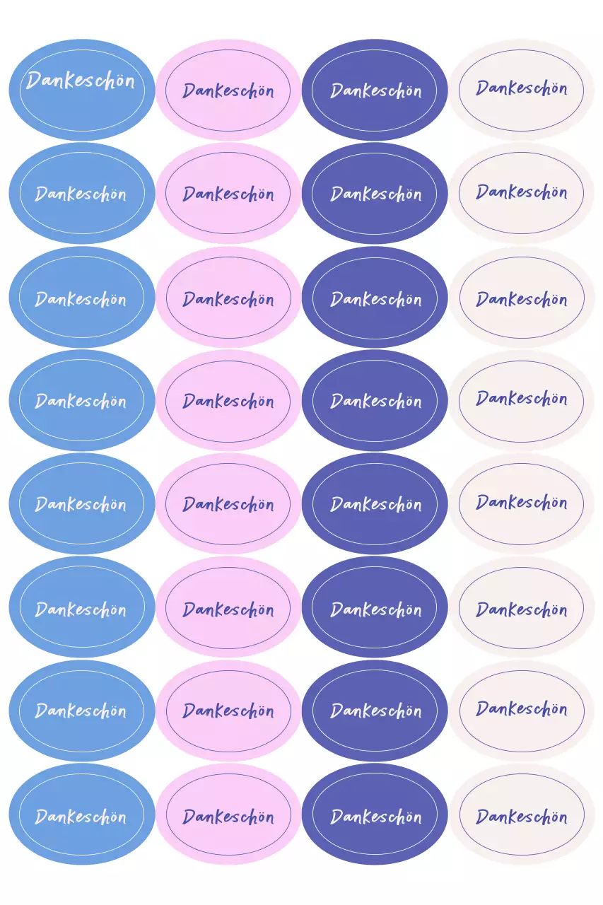 Rosa einfaches Dankeschön-Meme