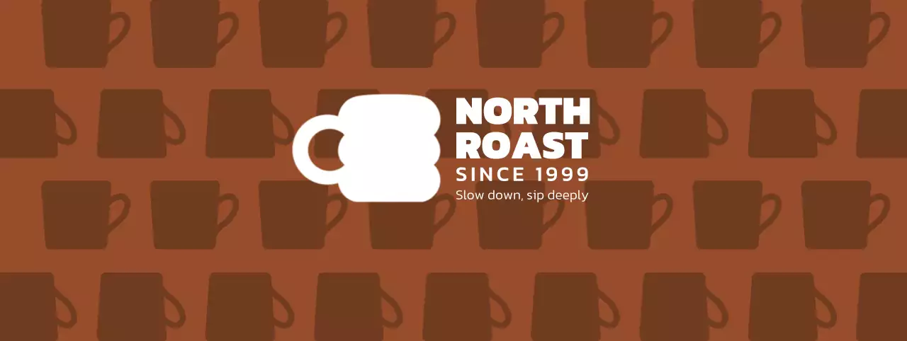 茶色 シンプル コーヒー カップスリーブ パターン