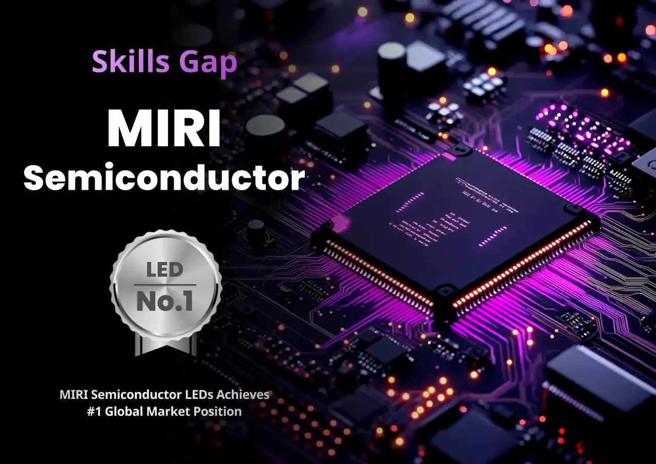 purple modern semiconductor promotion