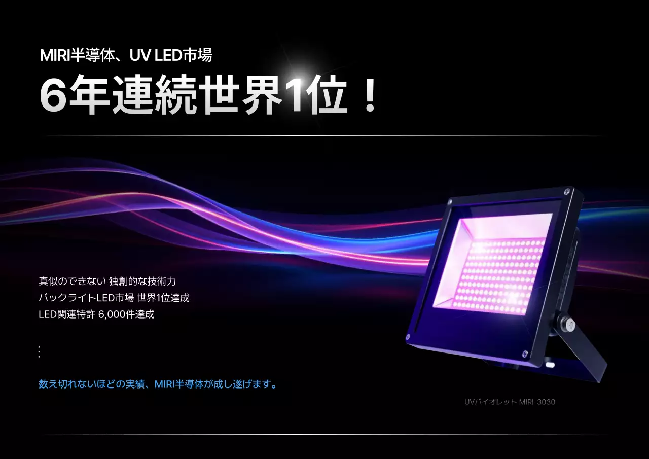 紫 モダン エルイーディー  広告