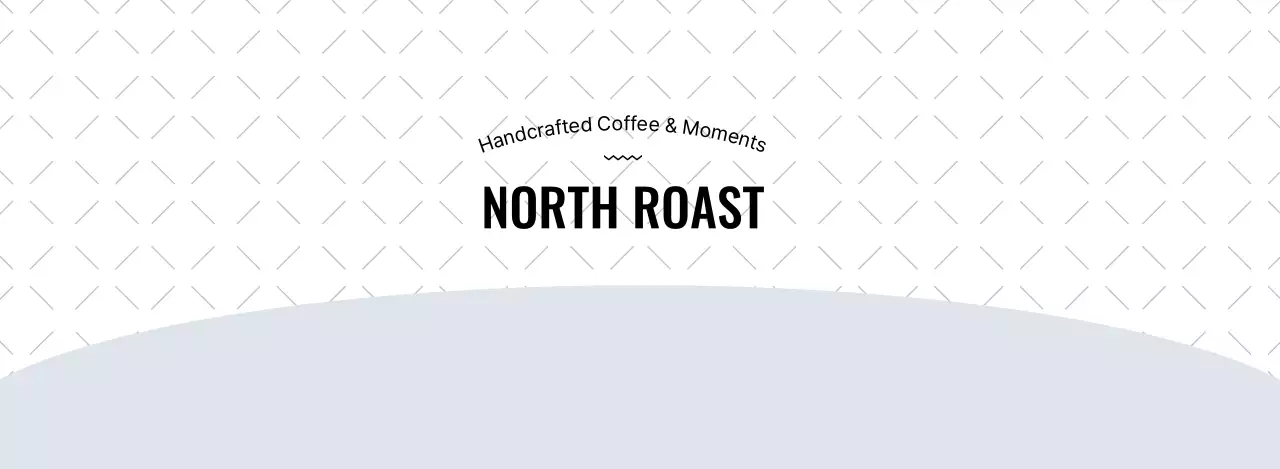 白黒 シンプル コーヒー ロゴ パターン