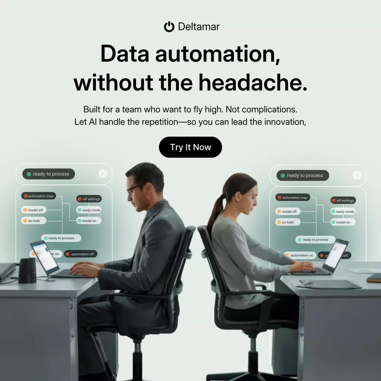 Mint Modern Automation Promotion Instagram Post