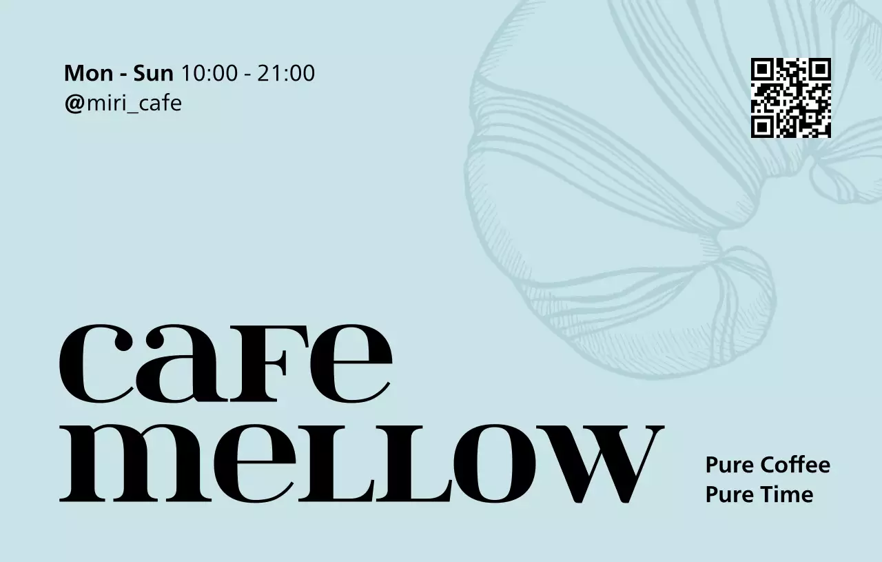 ベージュ シンプル カフェ スタンプカード おしゃれ