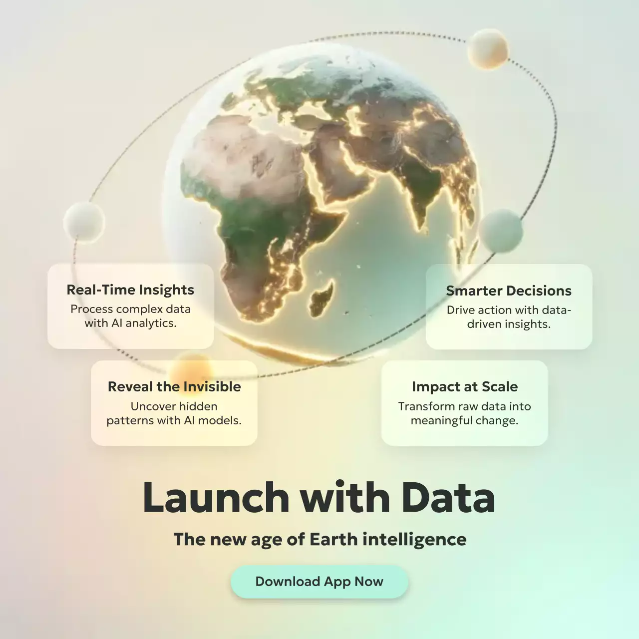 Beige Modern Data Promotion Instagram Post