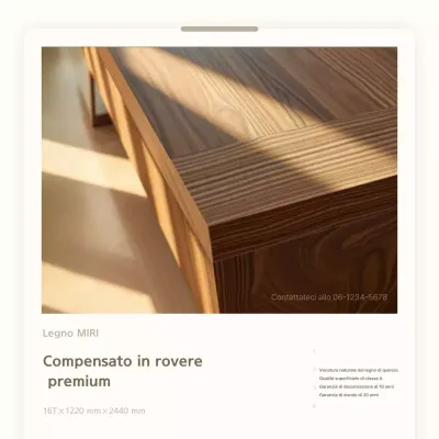 Pubblicità di materiali da costruzione moderni beige