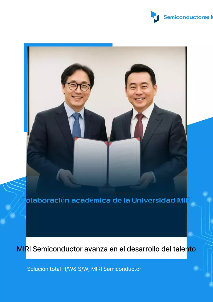 Anuncio de educación moderna azul