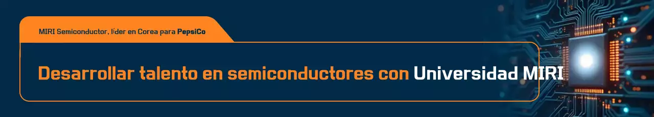 Anuncio de educación moderna azul