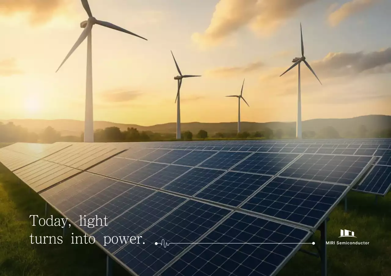 orange modern renewable energy promotion